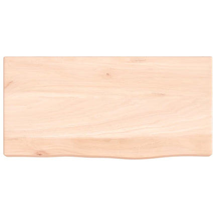 Hyllplan 40x20x4 cm obehandlad massiv ek