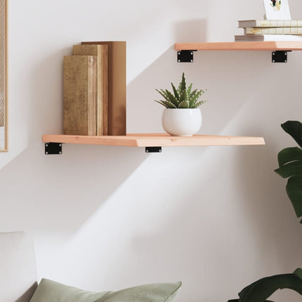 Hyllplan 40x50x2 cm obehandlad massiv ek