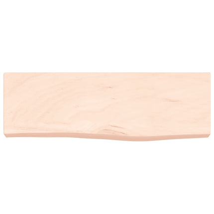 Hyllplan 60x20x6 cm obehandlad massiv ek
