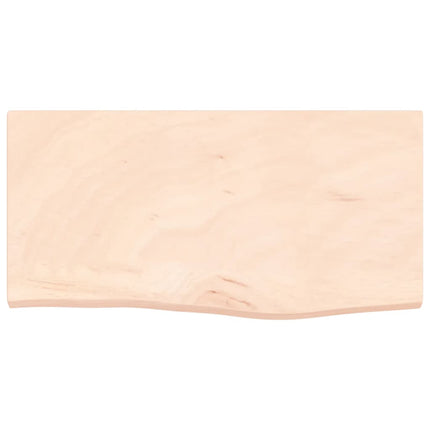 Hyllplan 60x30x(2-4) cm obehandlad massiv ek