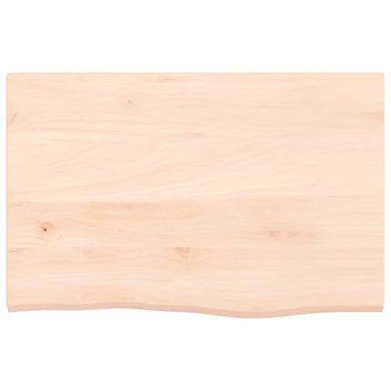 Hyllplan 60x40x2 cm obehandlad massiv e6