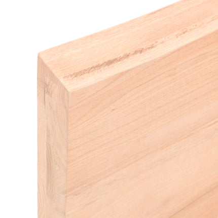 Hyllplan 60x50x(2-6) cm obehandlad massiv ek