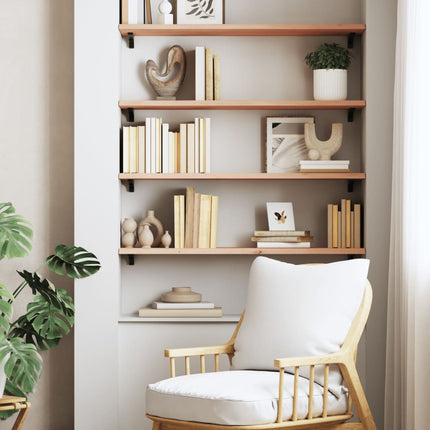 Hyllplan 80x30x2 cm obehandlad massiv ek