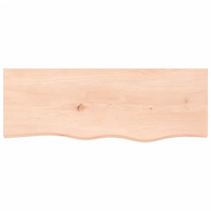 Hyllplan 80x30x2 cm obehandlad massiv ek