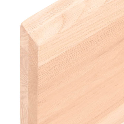 Hyllplan 80x30x(2-4) cm obehandlad massiv ek