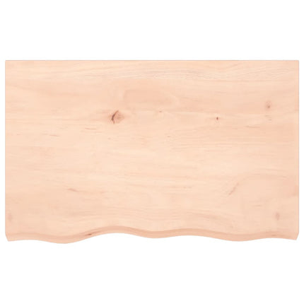 Hyllplan 80x50x(2-4) cm obehandlad massiv ek
