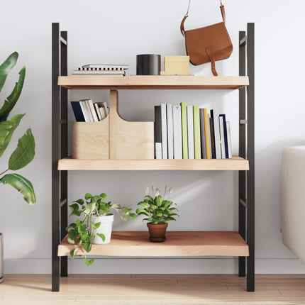 Hyllplan 80x60x(2-6) cm obehandlad massiv ek