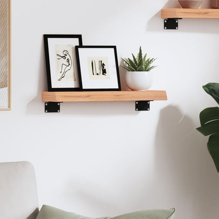 Bordsskiva ljusbrun 40x10x4 cm behandlad massiv ek