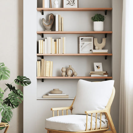 Bordsskiva ljusbrun 100x20x2 cm behandlad massiv ek
