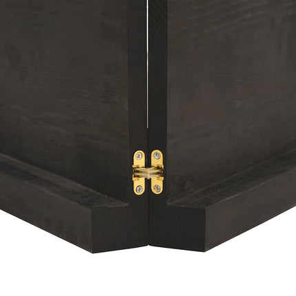 Bordsskiva mörkbrun 120x50x(2-6) cm massivt trä levande kant