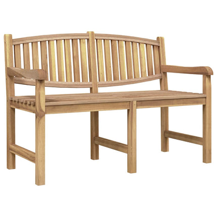 Trädgårdsbänk 149,5x60x90 cm massiv teak