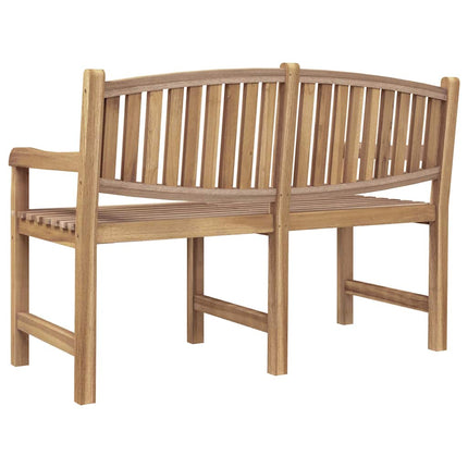 Trädgårdsbänk 149,5x60x90 cm massiv teak