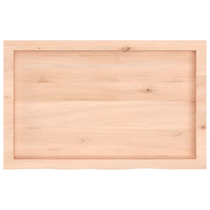 Bordsskiva 80x50x(2-6) cm obehandlad massiv ek