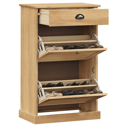 Skoskåp VIGO 60x35x96 cm massiv furu