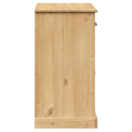 Skänk med lådor VIGO 113x40x75 cm massiv furu