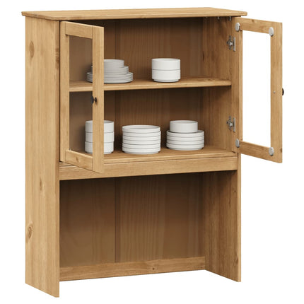 Överdel kommod VIGO 78x30x100 cm massiv furu