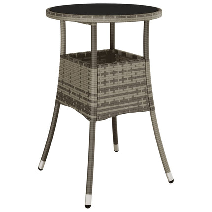 Caféset med dynor 5 delar konstrotting svart