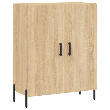 Skänk sonoma-ek 69,5x34x90 cm konstruerat trä