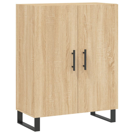 Skänk sonoma-ek 69,5x34x90 cm konstruerat trä