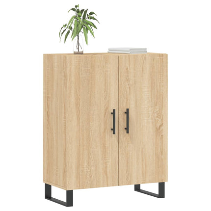 Skänk sonoma-ek 69,5x34x90 cm konstruerat trä