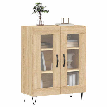 Skänk sonoma-ek 69,5x34x90 cm konstruerat trä