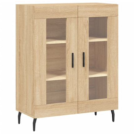 Skänk sonoma-ek 69,5x34x90 cm konstruerat trä
