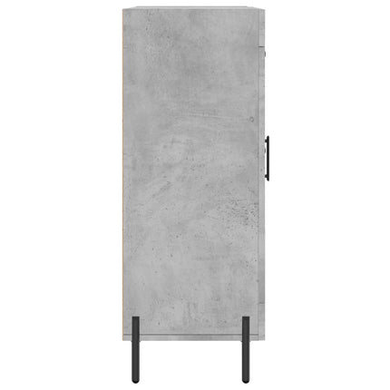 Skänk betonggrå 69,5x34x90 cm konstruerat trä