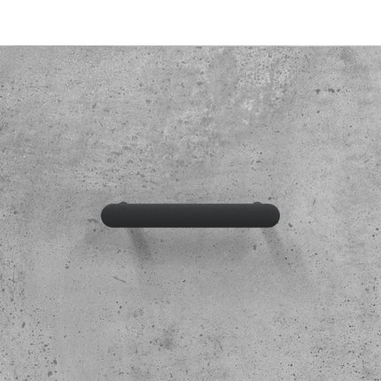 Skänk betonggrå 69,5x34x90 cm konstruerat trä