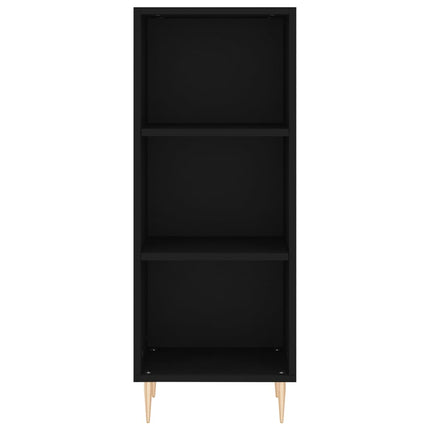 Skänk vit 34,5x32,5x90 cm konstruerat trä