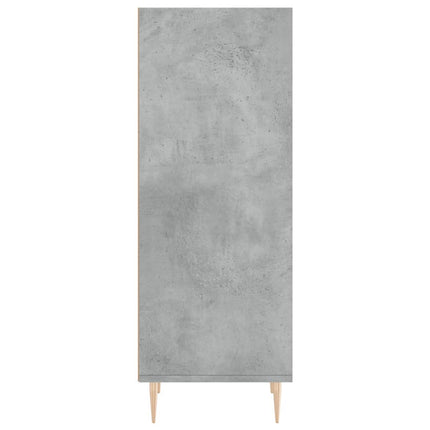 Skänk betonggrå 34,5x32,5x90 cm konstruerat trä