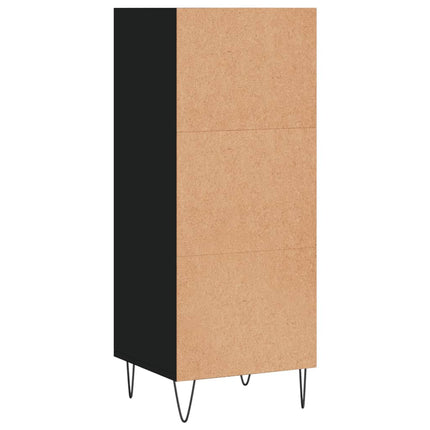 Skänk vit 34,5x32,5x90 cm konstruerat trä