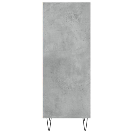Skänk betonggrå 34,5x32,5x90 cm konstruerat trä