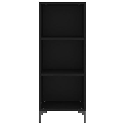 Skänk vit 34,5x32,5x90 cm konstruerat trä