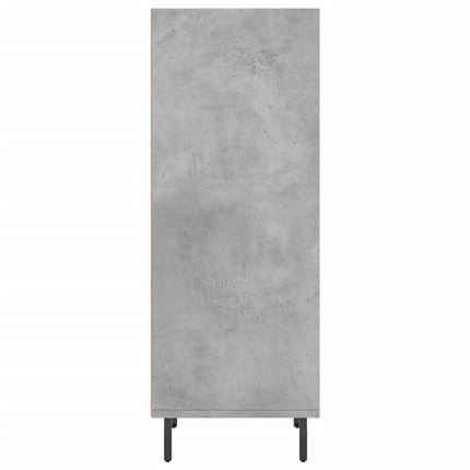 Skänk betonggrå 34,5x32,5x90 cm konstruerat trä