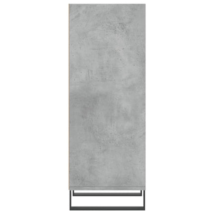 Skänk betonggrå 34,5x32,5x90 cm konstruerat trä