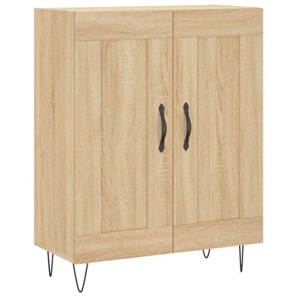 Skänk sonoma-ek 69,5x34x90 cm konstruerat trä