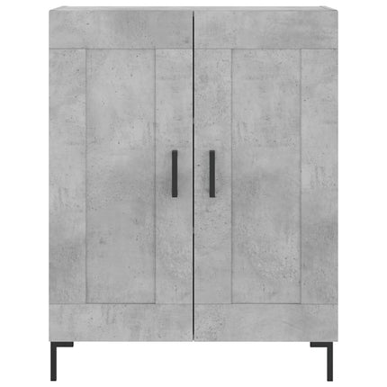 Skänk betonggrå 69,5x34x90 cm konstruerat trä