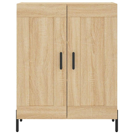 Skänk sonoma-ek 69,5x34x90 cm konstruerat trä