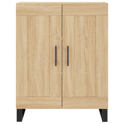 Skänk sonoma-ek 69,5x34x90 cm konstruerat trä
