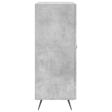 Skänk betonggrå 69,5x34x90 cm konstruerat trä