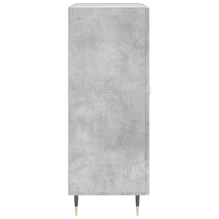 Skänk betonggrå 69,5x34x90 cm konstruerat trä
