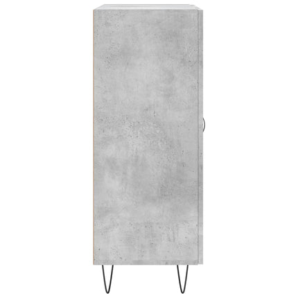 Skänk betonggrå 69,5x34x90 cm konstruerat trä