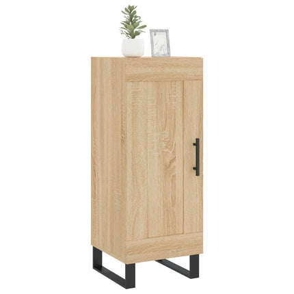 Skänk sonoma-ek 34,5x34x90 cm konstruerat trä