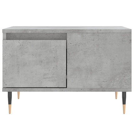 Soffbord betonggrå 55x55x36,5 cm konstruerat trä