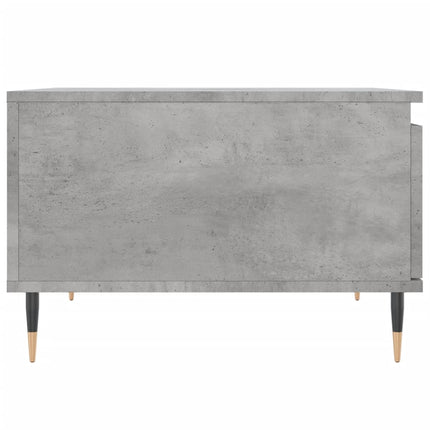 Soffbord betonggrå 55x55x36,5 cm konstruerat trä
