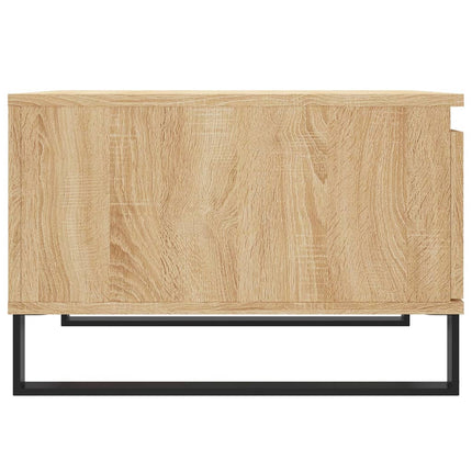 Soffbord sonoma-ek 55x55x36,5 cm konstruerat trä