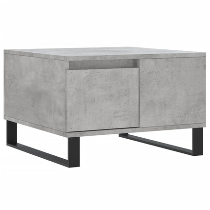 Soffbord betonggrå 55x55x36,5 cm konstruerat trä