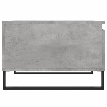 Soffbord betonggrå 55x55x36,5 cm konstruerat trä