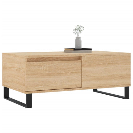 Soffbord sonoma-ek 90x50x36,5 cm konstruerat trä