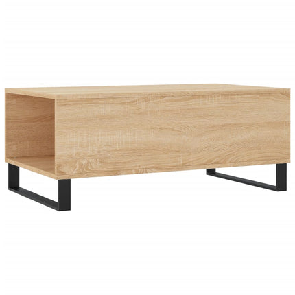 Soffbord sonoma-ek 90x50x36,5 cm konstruerat trä